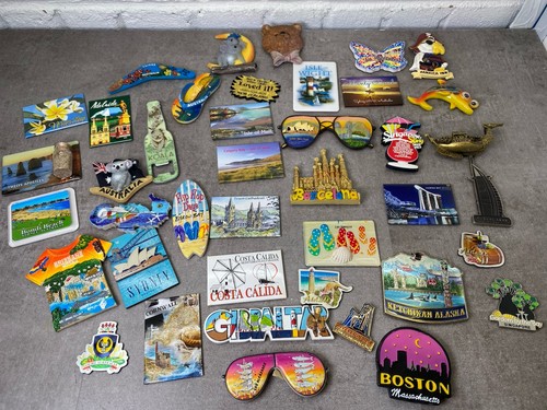 Souvenir fridge magnets - fridge,