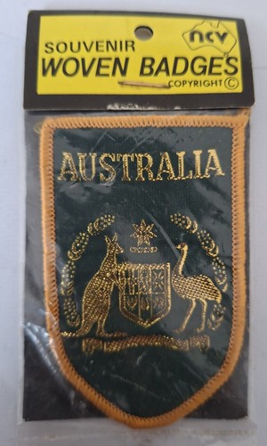 Souvenir woven badge australia - badge,