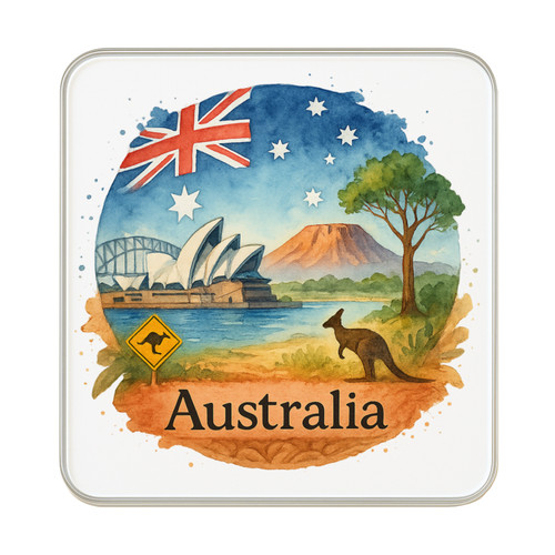 Australia fridge magnet cute - fridge,