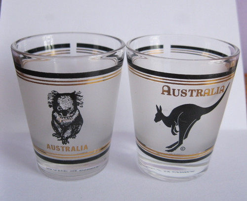 Shot glass australia - glass,