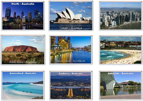Various australia x 67mm - various,
