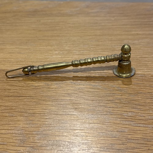 Vintage brass candle - vintage, snuffer