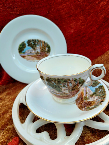 Vintage royal winton tea trio - vintage,