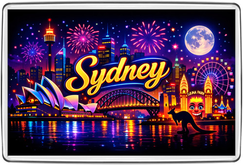 Sydney australia fridge magnet - australia,